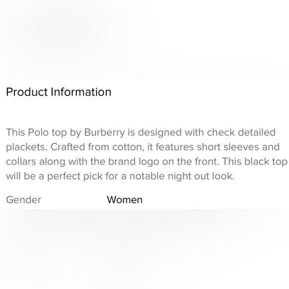 BURBERRY LONDON BLACK POLO WITH CHECK PLACKET EMBROIDERED WHITE LOGO SHIRT - Picture 3 of 16